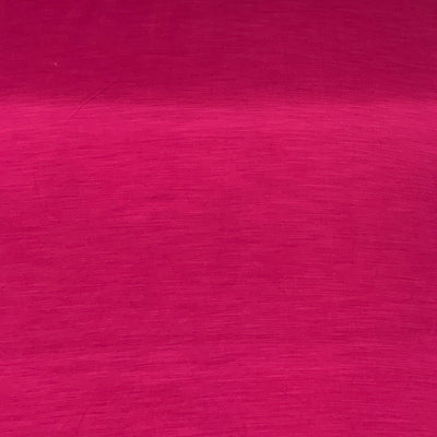 Rani Pink Plain Satin Linen Fabric