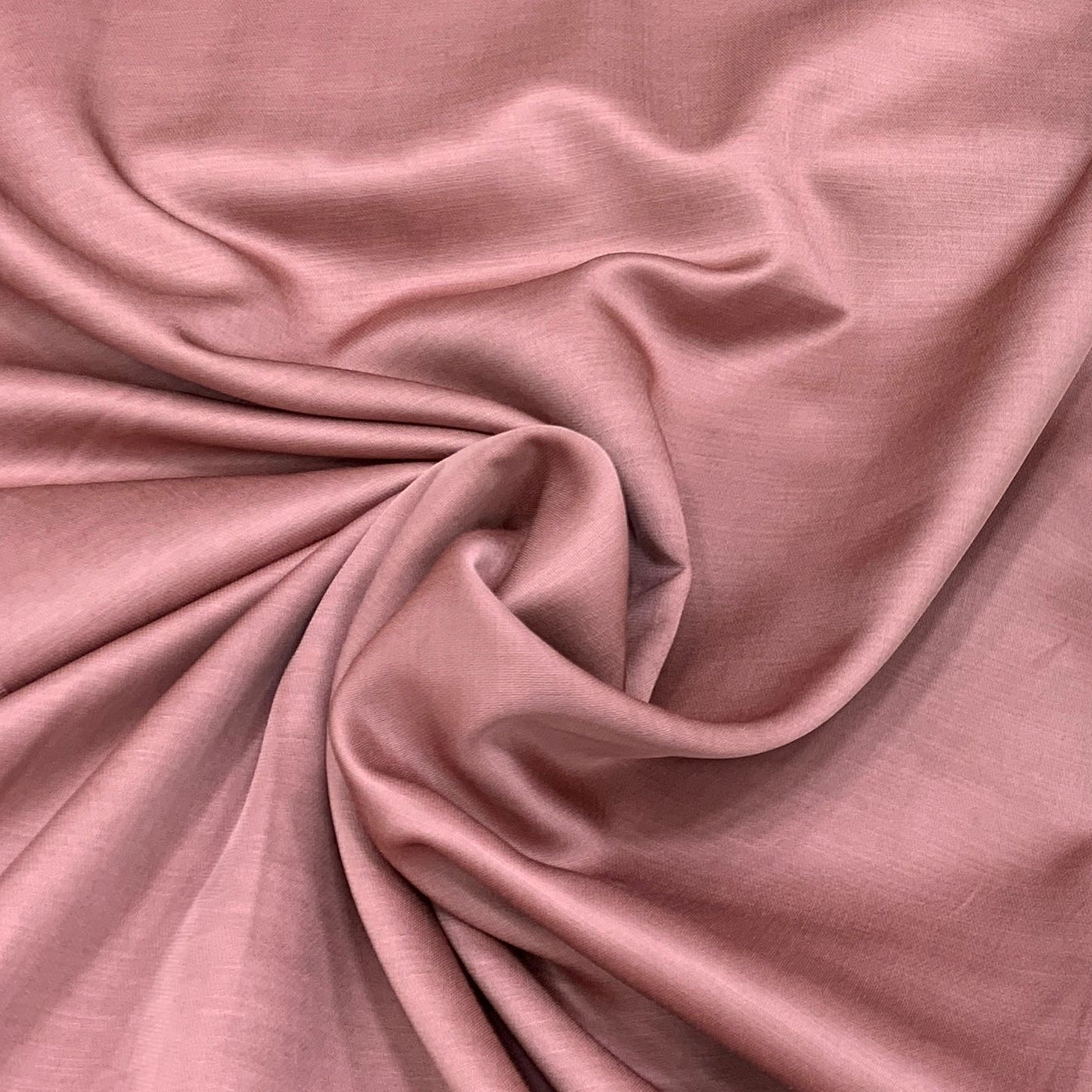 Nude Plain Satin Linen Fabric
