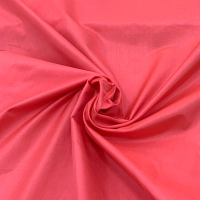 Dark Pink Plain Pure Silk Fabric