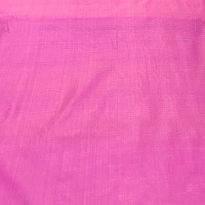 Two Tone Pink Plain Pure Silk Fabric
