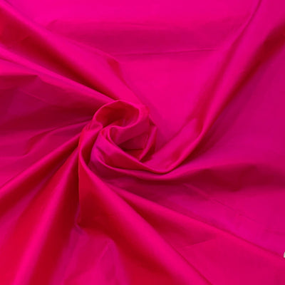 Fusia Pink Plain Pure Silk Fabric