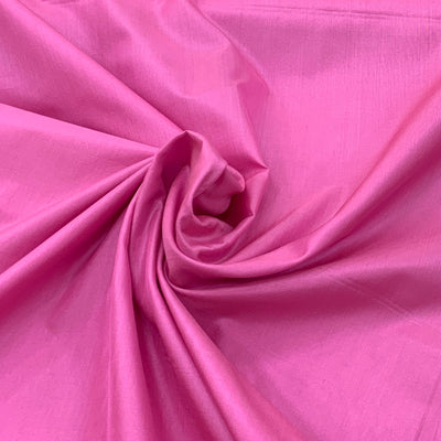 Bubblegum Plain Pure Silk Fabric