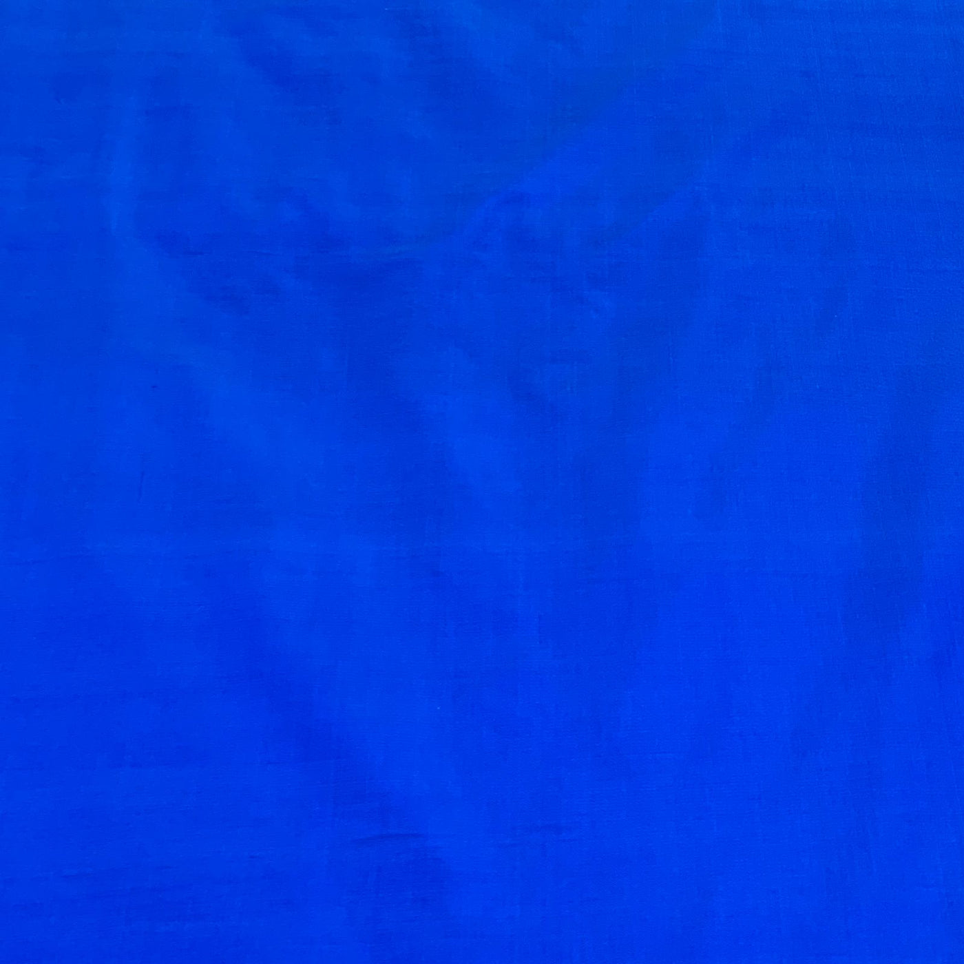 Azure Blue Plain Pure Silk Fabric