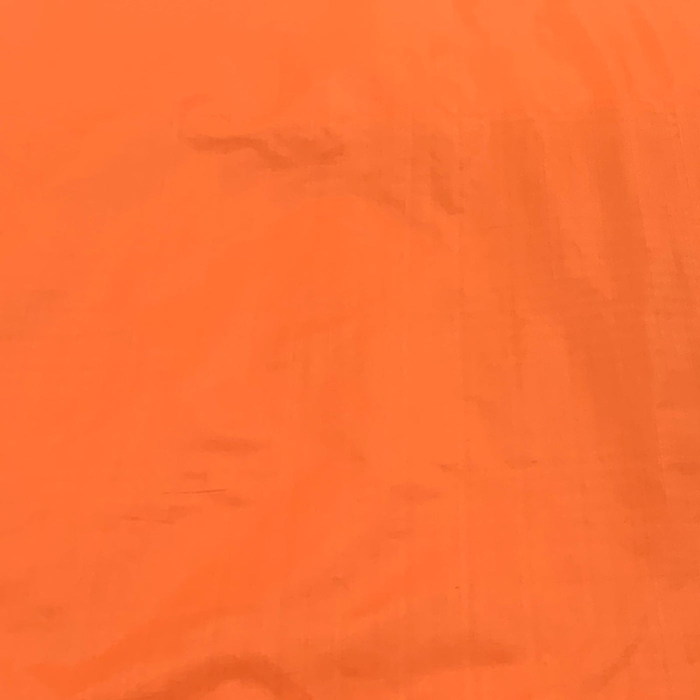 Deep Orange Plain Pure Silk Fabric