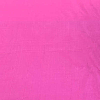 Rose Pink Plain Pure Silk Fabric