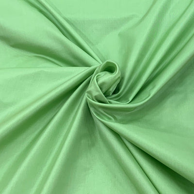 Fern Green Plain Pure Silk Fabric