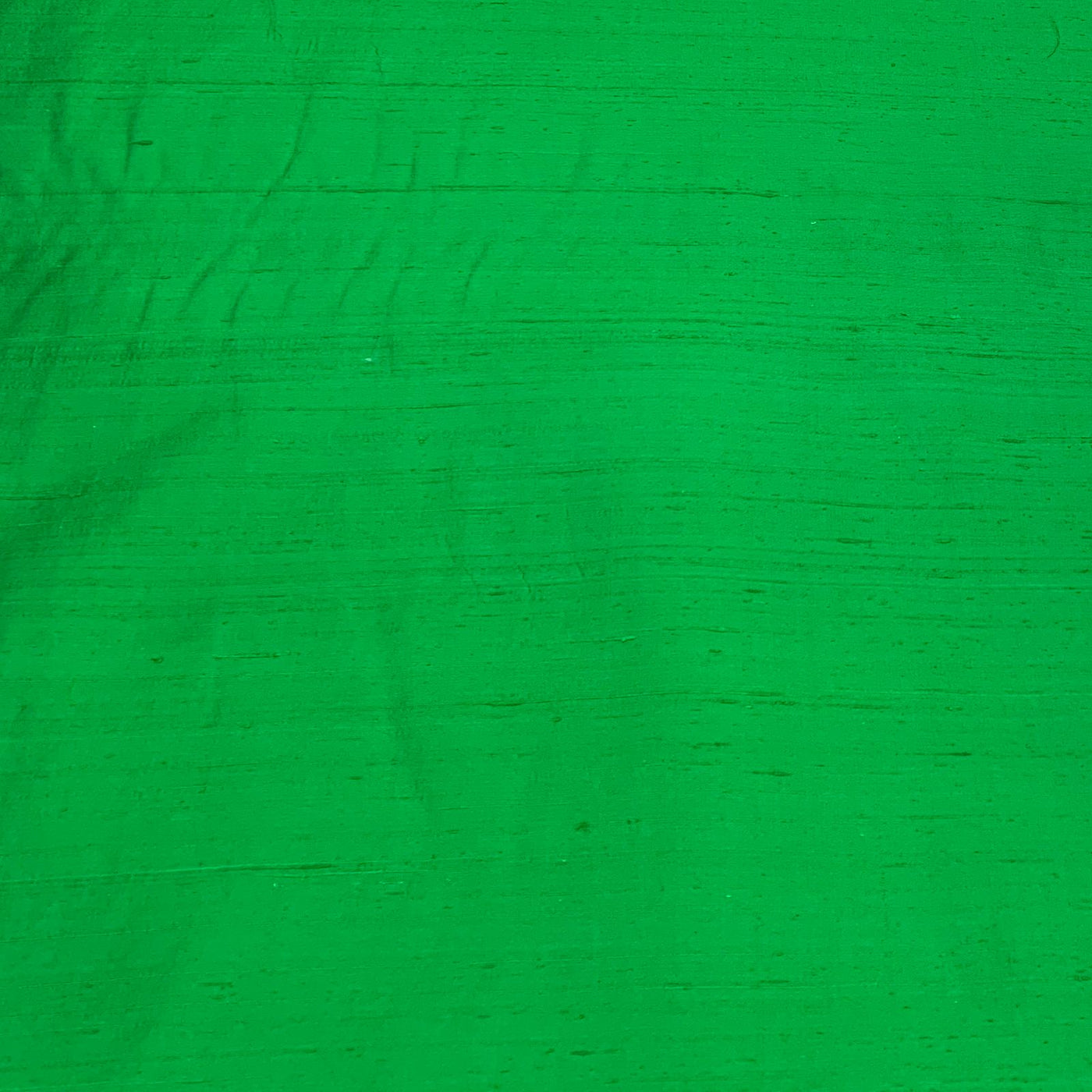 Emerald Green Plain Raw Silk Fabric