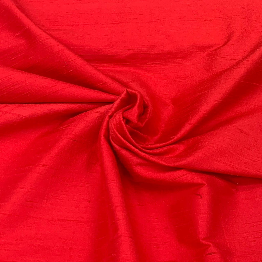 Buy Dark Red Plain Raw Silk Fabric Online – Saroj Fabrics