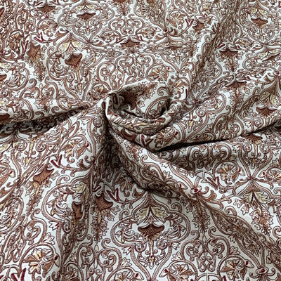 Raw Silk Embroidery Fabric